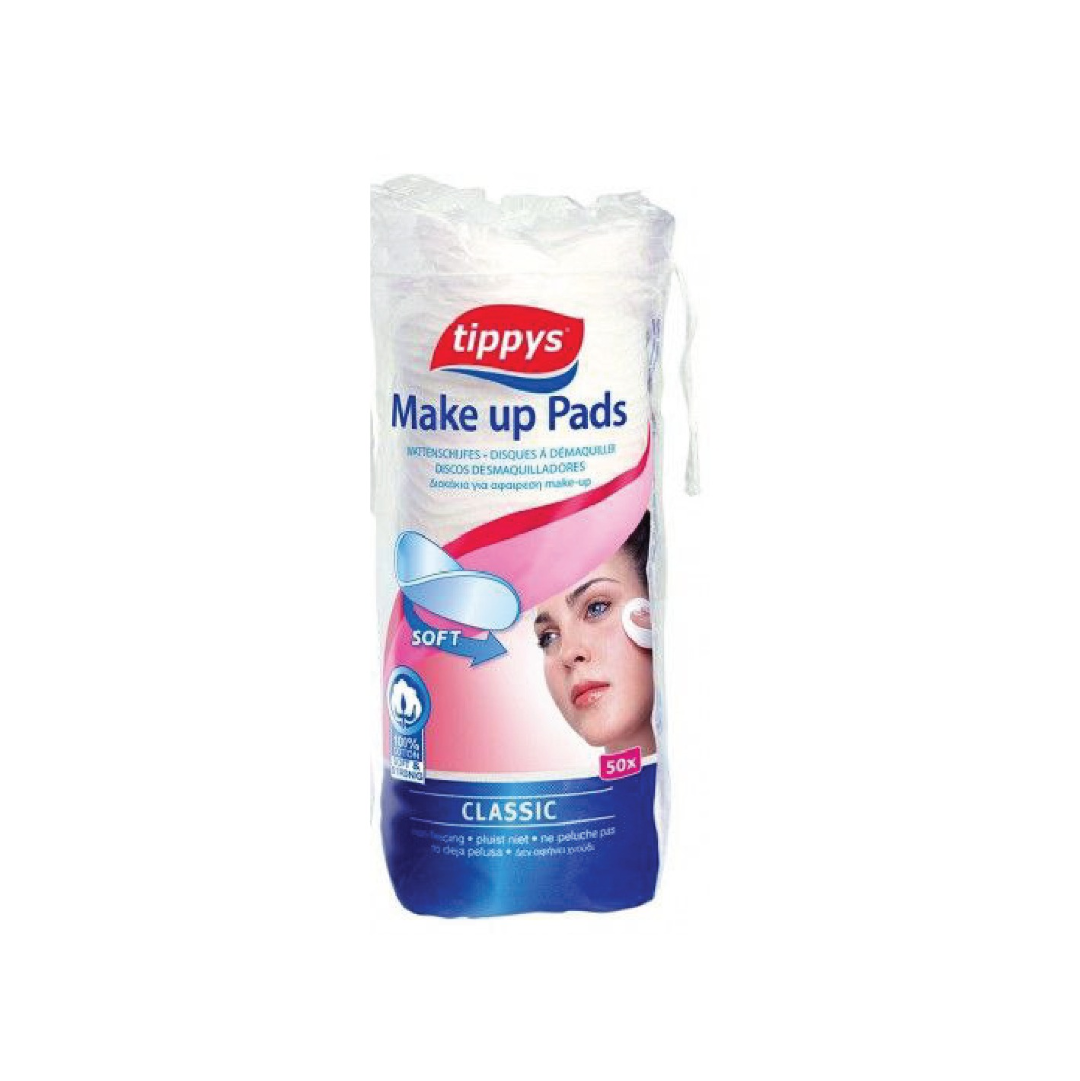 TIPPY'S 80 R/MAKE UP PADS